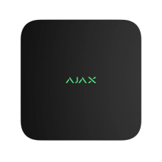 Ajax NVR DC (8 kanāli) — Tīkla videoreģistrators (melns)